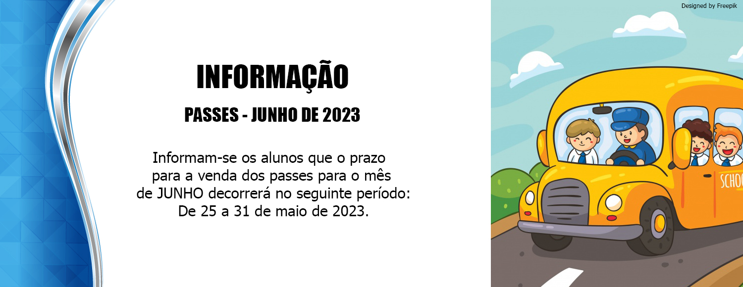 Informação - Passes - junho 2023