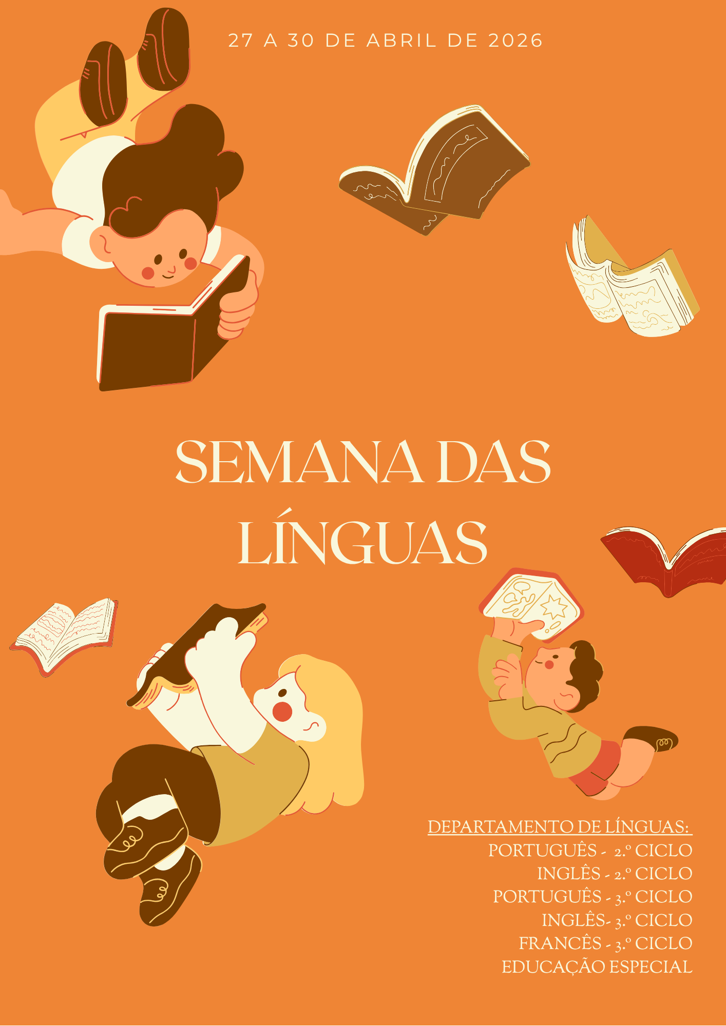 Semana das Línguas – 27 a 30 de abril de 2026